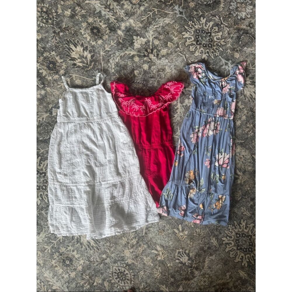 Bundle of 3 Girls Dresses/Romper